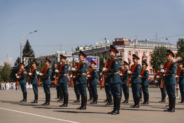 День Победы в Барнауле. 9 мая, 2016 год.