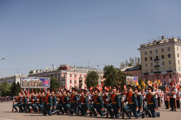 День Победы в Барнауле. 9 мая, 2016 год.