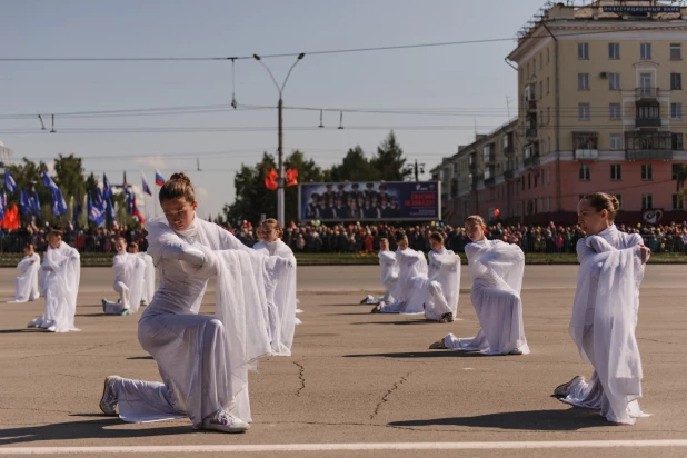 День Победы в Барнауле. 9 мая, 2016 год.