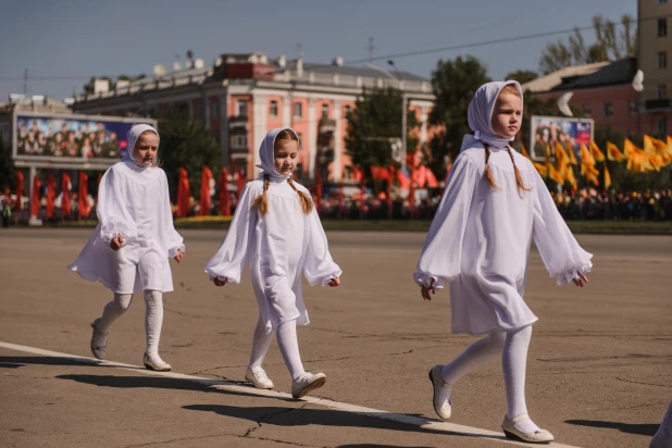 День Победы в Барнауле. 9 мая, 2016 год.