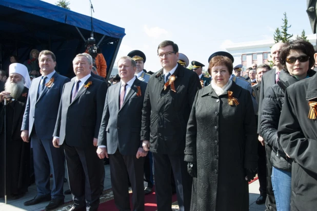 "Бессмертный полк" в Барнауле. 9 мая 2016 года.