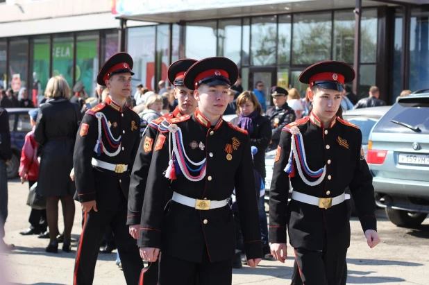 День Победы в Барнауле. 9 мая 2016 года.