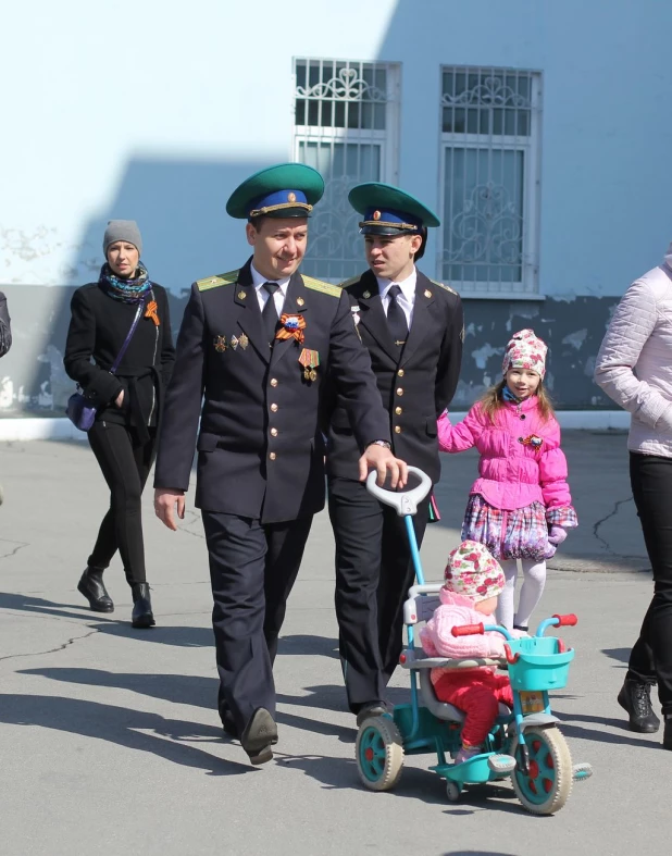 День Победы в Барнауле. 9 мая 2016 года.