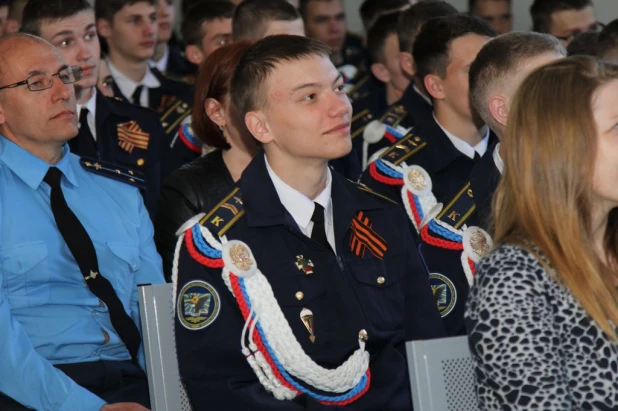 В гостях у будущих космонавтов.