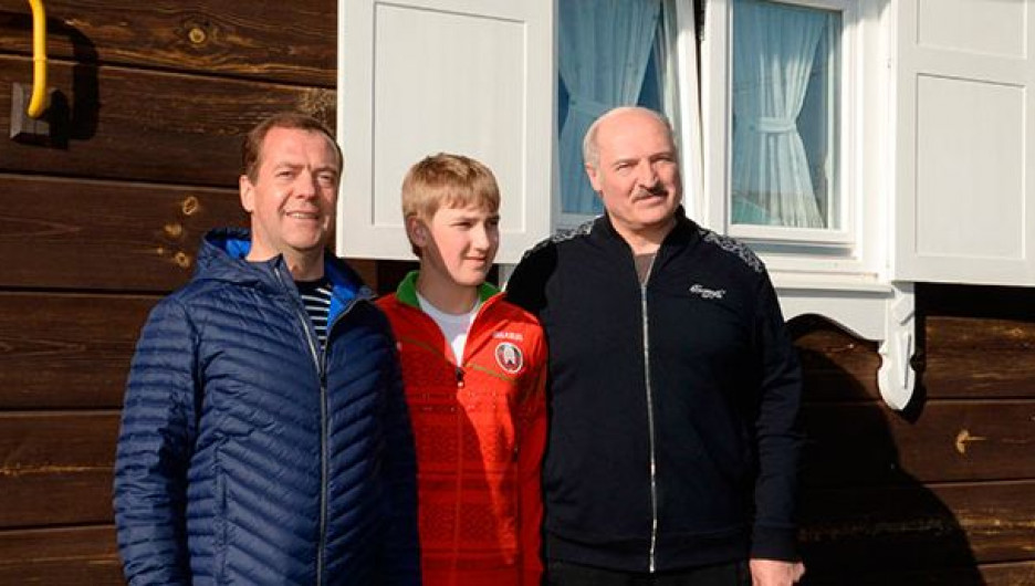 Встреча Александра Лукашенко с Дмитрием Медведевым.