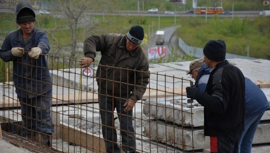 Террасирование в Нагорном парке.