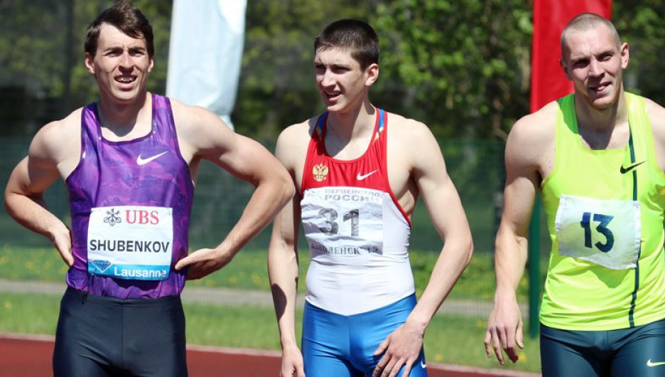 Сергей Шубенков выступил на соревнованиях в Барнауле.