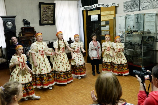 "Музейная ночь" в Барнауле. 14 мая 2016 года.