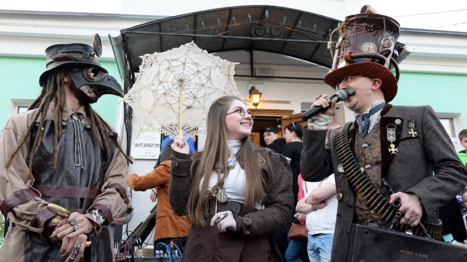 "Музейная ночь" в Барнауле. 14 мая 2016 года.