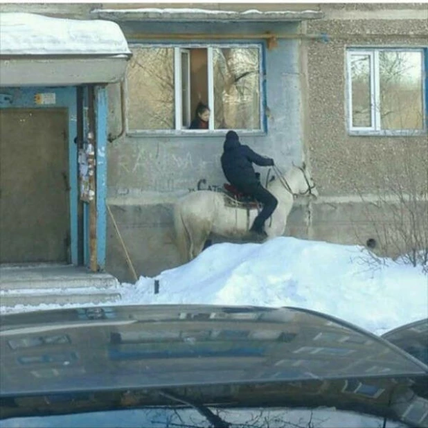 Такой снимок можно сделать только в России.