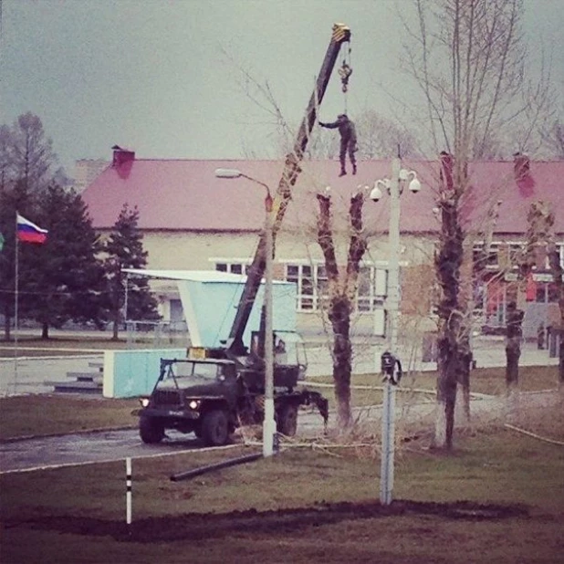 Такой снимок можно сделать только в России.