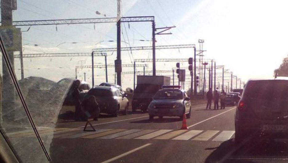 ДТП возле станции Присягино. 18 мая 2016 года.