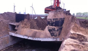 Строительство водозабора в Ребрихе.