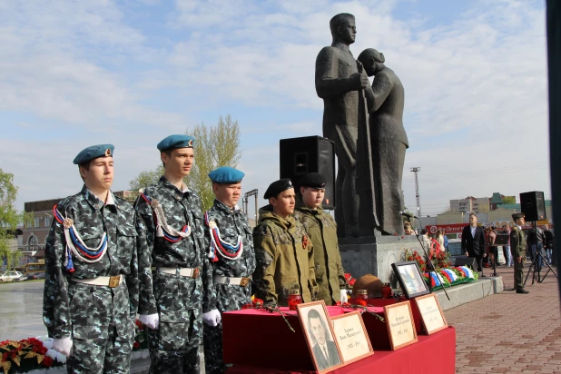 Увековечена память еще троих солдат ВОВ.