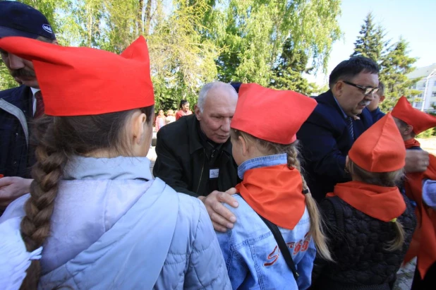 Приём детей в пионеры. Барнаул, 19 мая 2016 года.