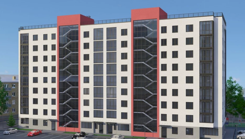 Фасад дома.