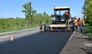 Дорожный ремонт в Смоленском районе.