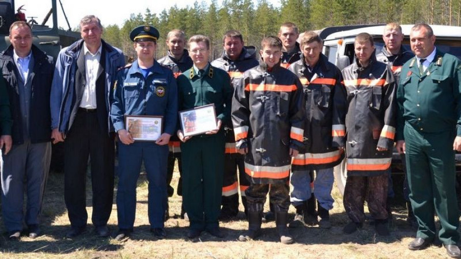 Межгосударственные учения пожарных Казахстана и Алтайского края.
