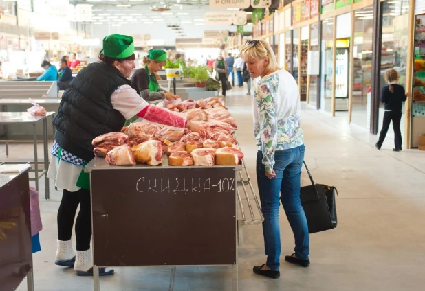 В Барнауле открылась "Эко-Ярмарки ВДНХ".