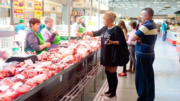 В Барнауле открылась "Эко-Ярмарки ВДНХ".