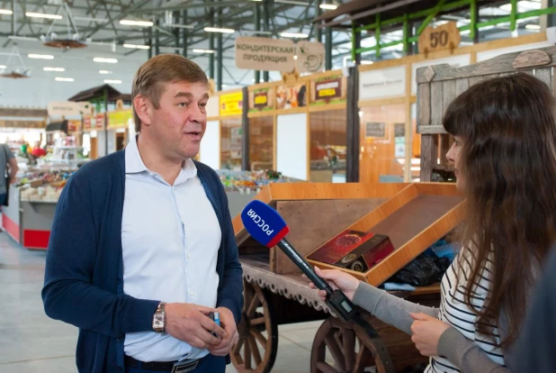 В Барнауле открылась "Эко-Ярмарки ВДНХ".