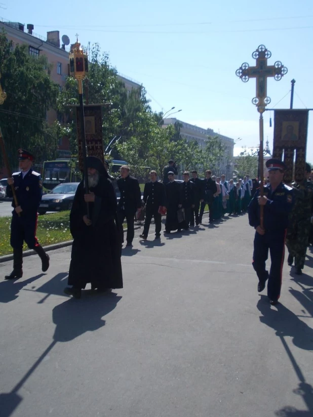 В день славянской письменности и культуры в Барнауле прошел крестный ход.