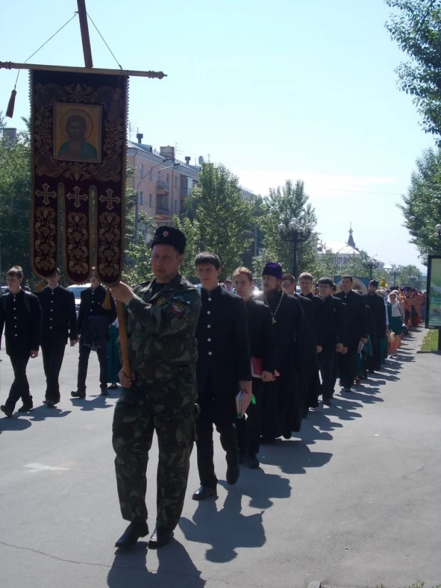 В день славянской письменности и культуры в Барнауле прошел крестный ход.