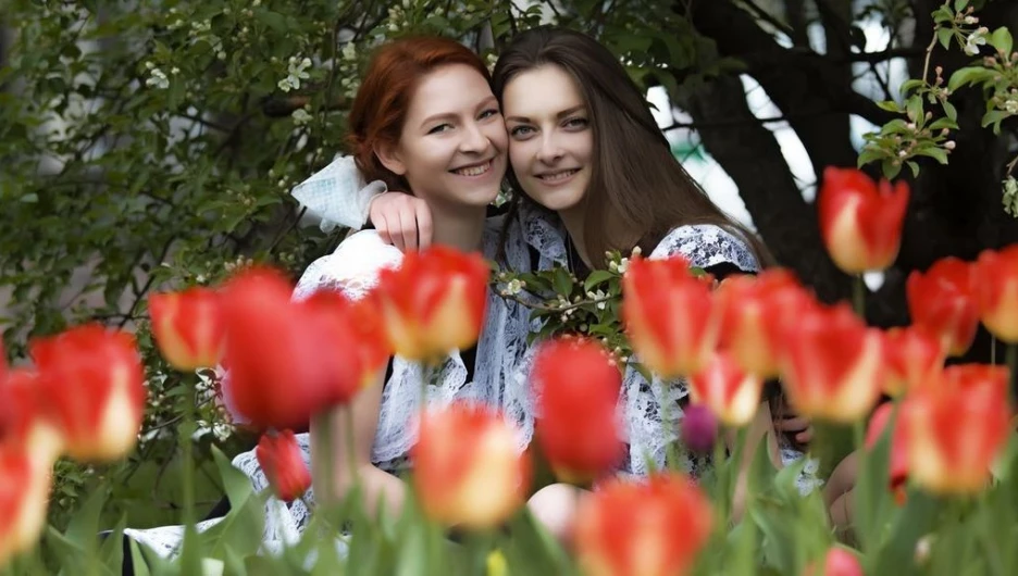 Барнаульские выпускницы. Май 2016 года.