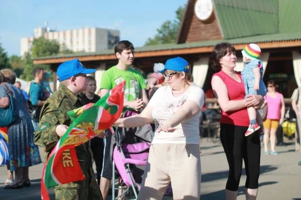 День пограничника-2016 в Барнауле.