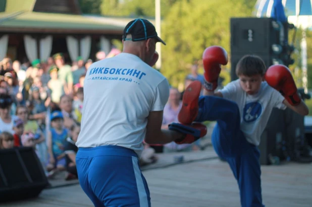 День пограничника-2016 в Барнауле.