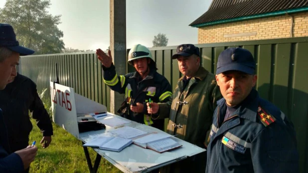 Пожар в доме престарелых под Киевом.