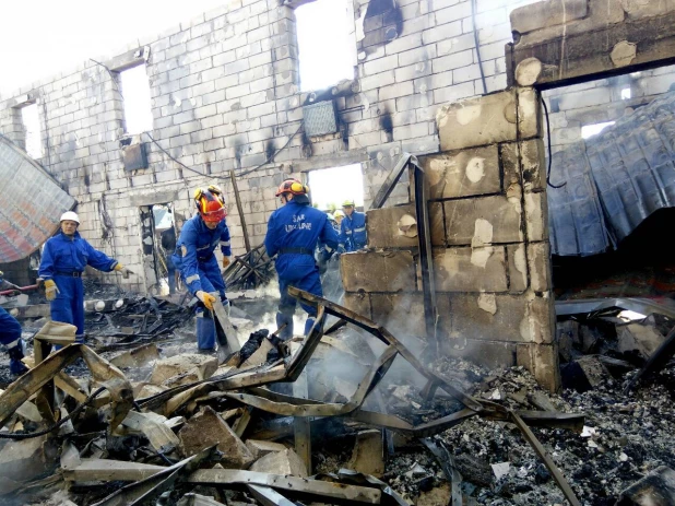 Пожар в доме престарелых под Киевом.