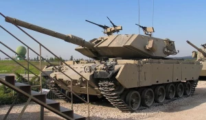 Танк "Магах" в музее.