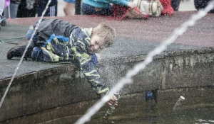 День защиты детей в парке.