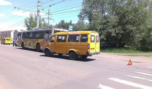 ДТП в Рубцовске на улице Алтайской. 1 июня 2016 года.