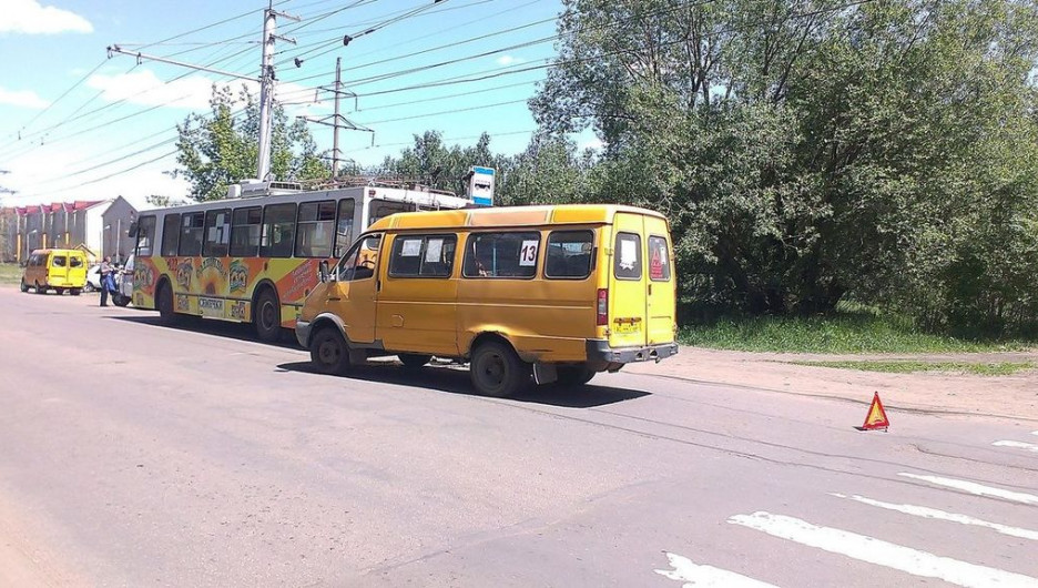 ДТП в Рубцовске на улице Алтайской. 1 июня 2016 года.