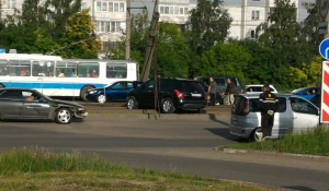 ДТП возле ТРЦ "Весна". 2 июня 2016 года.