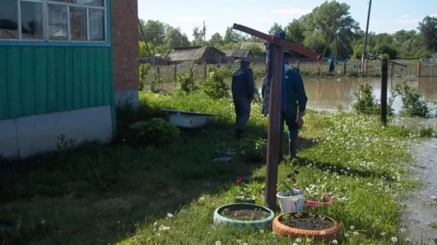 Паводок-2016 в Краснощёковском районе.