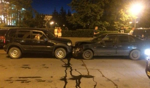 ДТП возле гостиницы "Центральной". 5 июня 2016 года.