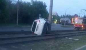 Перевёртыш на ул. Малахова.