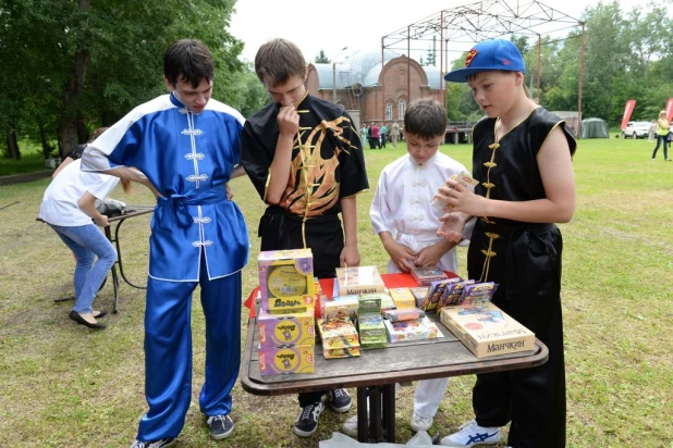 Большой городской пикник "Поляна" в 2015 году.