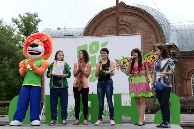 Большой городской пикник "Поляна" в 2015 году.