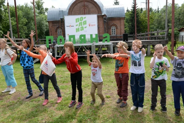 Большой городской пикник "Поляна" в 2015 году.