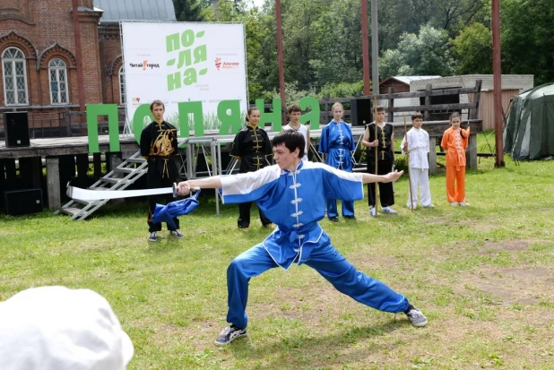 Большой городской пикник "Поляна" в 2015 году.