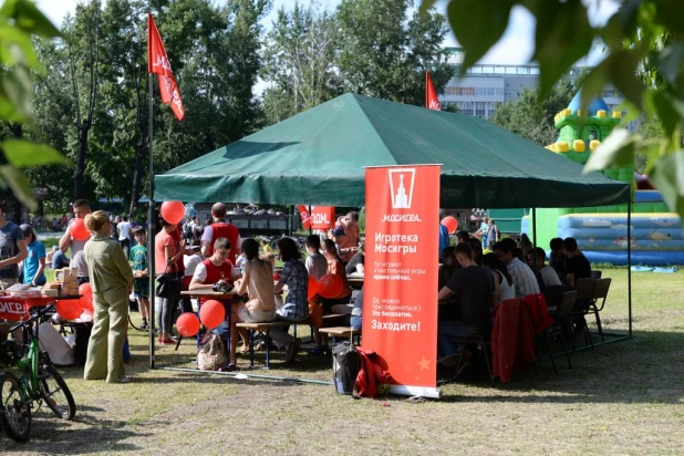 Большой городской пикник "Поляна" в 2015 году.