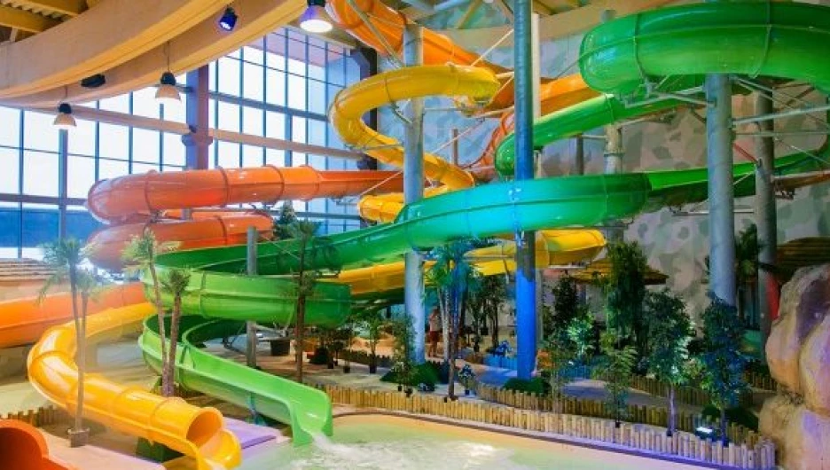 Аквапарк в Уфе.
