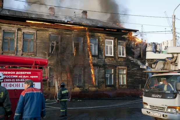 Пожар на Красноармейском проспекте. 10 июня 2016 года.