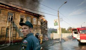 Пожар на Красноармейском проспекте. 10 июня 2016 года.
