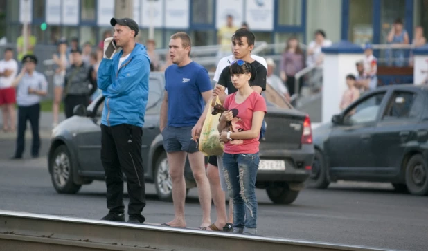 Пожар на Красноармейском проспекте. 10 июня 2016 года.