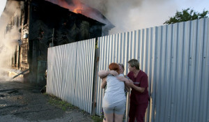 Пожар на Красноармейском проспекте. 10 июня 2016 года.
